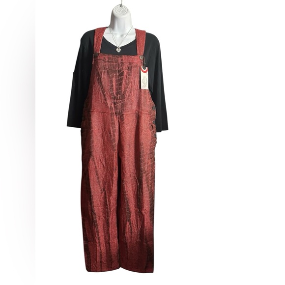 Sacred Threads Pants - NWT.  Sacred Threads Overall S/M. 221949.  01/BL/BL